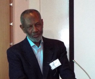 Abdilatif Abdallah, kenianischer Politiker und Schriftsteller, bei der Tagung in Erfurt