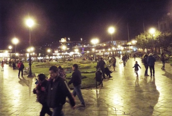 Plaza de Armas by Night