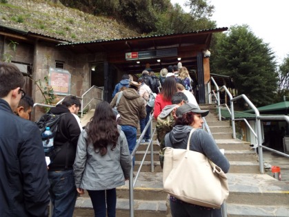 Eingang zum Machu Picchu
