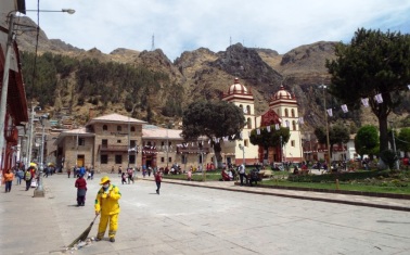 Plaza de Armas von Huancavelica