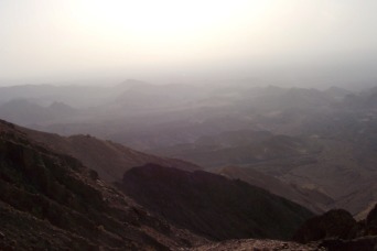 Blick in die Negev-Wüste